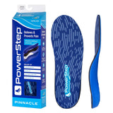 Powerstep Pinnacle Insoles - Orthotics for Plantar Fasciitis & Heel Pain Relief - Full Length Orthotic Insoles to Relieve Pain with Moderate Pronation - #1 Podiatrist Recommended (M 6-6.5, F 8-8.5)