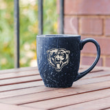 Rico Industries NFL Football Chicago Bears Primary 16 oz Team Color Laser Engraved Ceramic Coffee Mug