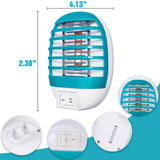 Hywean 6 Pack Plug in Bug Zapper Indoor for Flying Insect Mosquito, Electronic Mosquito Zapper Gnat Traps with LED Light for Patio