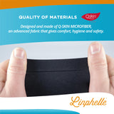 Linphelle Coverpicc PICC Line Cover – Fashionable Upper Arm Cover – Soft, Microfiber Arm Sleeve to Protect PICC Lines, Black, Size Medium