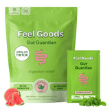 Feel Goods Gut Guardian - Probiotic & Prebiotic Powder Packets, Digestive Health for Men & Women, Organic Fiber, Gut Health, Sugar Free, 0.21 Ounce Packets - Watermelon Mint (Pack of 15)