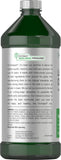 Chlorophyll Liquid Drops 100mg | 32 oz (2 x 16 oz Bottles) | Natural Peppermint Flavor | Vegetarian, Non-GMO, and Gluten Free Formula | by Horbaach