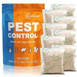 ANEWNICE Pest Control Pouches,Squirrel Repellent-All Natural-Reples Rodents/Mouse/Mice/Rats/Chipmunk/Spiders/Ants/Insects&Other Pests, Peppermint Pest Repellent,Pest Control for Indoor-8 Packs