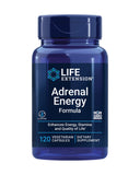 Life Extension Adrenal Energy Formula Supports Energy, Focus & Broad Spectrum Healthy Stress Response with Holy Basil, Cordyceps, Bacopa & Ashwagandha- Non-GMO, Gluten Free - 120 Vegetarian Capsules