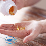 Fortifeye Vitamins Super Omega-3 Fish Oil | Lemon Flavor | Natural Triglyceride, 900 EPA / 600 DHA Per Serving | 60 Servings