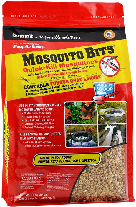 Summit Responsible Solutions Mosquito Bits - Quick Kill, 60-Ounce (2 Pack)