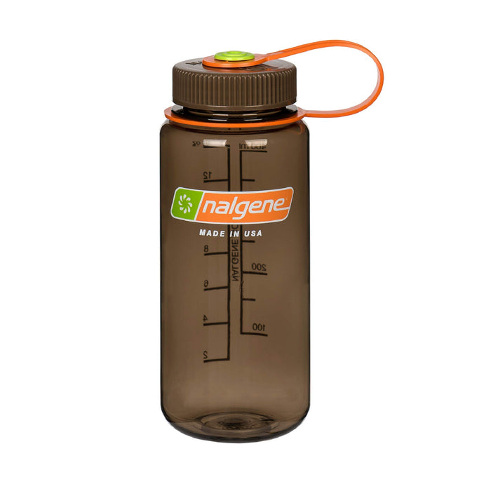 Nalgene Sustain Tritan BPA-Free Water Bottle Made with Material Derived From 50% Plastic Waste, 16 OZ, Wide Mouth