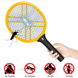 Faicuk Handheld Bug Zapper Racket Rechargeable Fly Swatter (2 Pack)