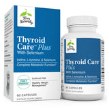 Terry Naturally Thyroid Care Plus - 60 Capsules, Pack of 2 - with Selenium, Iodine & L-Tyrosine - Non-GMO, Gluten Free, Kosher - 60 Total Servings