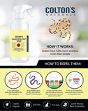 Snake Repellent Spray 32 OZ Spray 100% Natural Deterrent Outdoor or Indoor Venomous and Non Venomous Snakes
