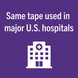 Nexcare Durapore Durable Cloth Tape, From the #1 Leader in U.S. Hospital Tapes, 1 Inch X 10 Yards, 6 Rolls