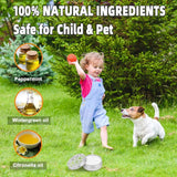 ANEWNICE Mosquito Repellent,Natural Mosquito Repellent Outdoor Patio for Home/Camping/Travel/Car- 2 Packs