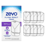 Zevo Flying Insect Trap Refill Cartridges, Fly Trap, Fruit Fly Trap (10 Refill Cartridges)