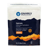 Gnarly Nutrition, Hydrate Electrolyte Powder with B Vitamins and Trace Minerals to Support Workouts, Orange Pineapple, 40 Servings
