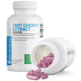 Bronson Tart Cherry Extract 2500 mg Vegetarian Capsules with Antioxidants and Flavonoids Non-GMO, 360 Count