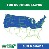 Scotts Turf Builder THICK'R LAWN and EZ Seed Patch & Repair for Sun & Shade, Grass Seed, Fertilizer, and Soil Improver Bundle