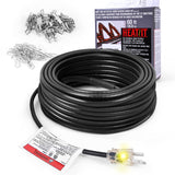 HEATIT HIRD 60 feet 5 Watts Per Foot Roof & Gutter Snow De-Icing Cable