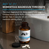Momentous Magnesium Threonate Capsules, 30 Servings