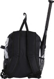 Rawlings | REMIX Backpack Equipment Bag | T-Ball & Youth Baseball / Softball | Black