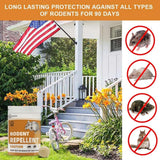 ANEWNICE Rodent Repellent, Mouse Repellent,Mice Repellent for House, Peppermint Oil to Repel Mice and Rats,Wofimeha Natural Rodent Control Indoor and Outdoor,Effective and Long Lasting -8 Packs