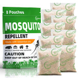 DALIYREPAL Mosquito Repellent Outdoor Patio,Plant-Based Mosquito Repellent for Kids, Mosquito Deterrent for Yard/Home/Camping/Travel/Car Powerful Mosquito Control Indoor 8 Counts (Pack of 1)