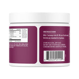 Cure Hydrating Plant Based Electrolyte Mix | FSA & HSA Eligible | Powder for Dehydration Relief | Made with Coconut Water | Non-GMO | No Added Sugar | Bulk Jar - 28 Servings - Berry Pomegranate Flavor