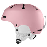 Retrospec Comstock Ski & Snowboard Helmet for Adults - Durable ABS Shell, Protective EPS Foam & 10 Cooling Vents - Adjustable Fit for Men & Women - Matte Rose, Small