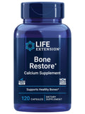 Life Extension Bone Restore – Helps Maintain Healthy Bone Density - Calcium, Vitamin D3, Magnesium, Zinc, Boron and Other Bone-Healthy Minerals - Non-GMO, Gluten-Free – 120 Capsules