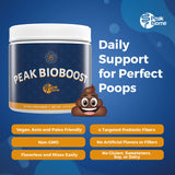 Peak Biome Peak BioBoost - Prebiotic Fiber Supplement - Flavorless Digestive Nutritional Supplements - Easy to Dissolve Prebiotic Powder - No Gluten, Soy or Dairy - 1 Month Supply - 30 Servings