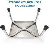 Vaunn Medical Foot Step Stool 350lbs Heavy-Duty Welded Steel Legs, Fully Welded Single Construction Frame, Anti-Skid Rubber Platform