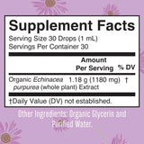 MaryRuth's Herbal Supplement Drop | Immune Support | USDA Echinacea Purpurea Liquid | Purple Pitcher Plant Extract | Vegan | Non-GMO | Gluten Free | 1 Fl Oz