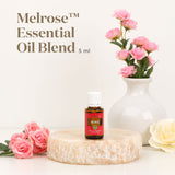 Melrose Essential Oil 15ml - Refreshing and Rejuvenating Blend by Young Living Essential Oils - Promotes Skin Health and Soothes Minor Skin Irritations