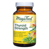 MegaFood Thyroid Strength - Mineral Supplement - Thyroid Support for Women with Ashwagandha, Zinc, Selenium, Copper, Iodine & L-Tyrosine & Herb Blend - Vegetarian - 60 Tabs (30 Servings)