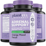 Adrenal Support & Cortisol Manager Supplement │Ultra High Purity Adaptogens, Ashwagandha Extract, Rhodiola Rosea Capsules for Natural Energy, Fatigue, Mood Boost Non GMO