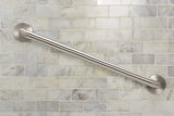 Moen Bathroom Safety 24-Inch Shower Grab Bar with a Slip-Resistant Peened Texture and Concealed Screws for Handicapped or Elderly, R8724P