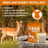 DALIYREPAL Deer Repellent Outdoor, Rabbit Repellent for Yard Powerful, Rabbit Repellent Outdoor,Deer Repellent for Plants, Deer Repellant for Yard 8 Pouches/Bag