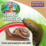 Bonide Captain Jack's Slug Magic Granules, 1 lb. Snail & Slug Killer, For Organic Gardening, Pet Safe Formula