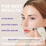 BALOOM Collagen Booster Gel Serum for Korean Skin Care & Microcurrent Face Massagers, Filled With Collagen Capsules, Hydrating & Nourishing & Revitalizing Facial Gel for Skin Care 3.38 Fl Oz
