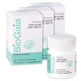 BioGaia Prodentis 3-Pack Bundle | Dental Probiotics for Teeth and Gums | Promotes Good Oral Health & Gut Health Too | Oral Probiotics | Mint-flavored Lozenges