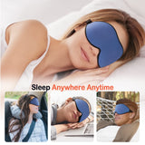 LitBear Sleep Masks, Light Blocking Eye Mask Sleeping for Women Men Side Sleeper, Soft 3D Comfortable Sleeping Mask with Adjustable Elastic Strap for Travel