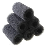 AQUANEAT 6-Pack Pre-Filter Sponge for Aquarium Shrimp Fry Fish Tank Filter 1” Intake, Replacement Foam Cover