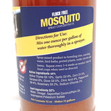 Flock Free Natural Mosquito Control Spray Concentrate, Repels Mosquitoes, Ticks, Fleas, Flies, Gnats, and Chiggers Away. Makes up to 32 Gallons! (32 oz Concentrate)