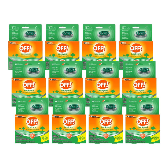 OFF! Mosquito Coil Refills, 6 CT (Pack of 12)