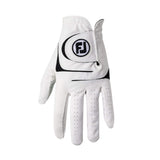 FootJoy Men's WeatherSof Golf Glove White Large, Worn on Right Hand, 2 Count (Pack of 1)