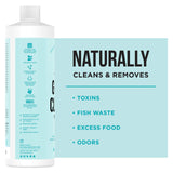 Aquarium Gravel Cleaner - Naturally Maintain a Healthier Tank, Reducing Fish Waste and Toxins (16 fl oz)