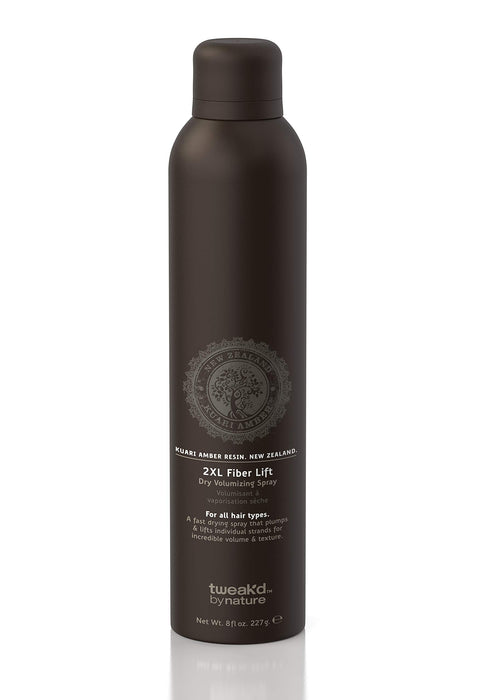 Tweak'd 2XL Fiber Lift Dry Volumizing Spray Kauri Amber Resin 8 oz