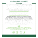 Desert Essence Tea Tree Oil Replenishing Shampoo, 12.7 fl oz (2 Pack) Gluten Free, Vegetarian, Non-GMO, Paraben Free, Moisture Replenishing with Tea Tree, Peppermint & Eucalyptus Oils to Cleanse Hair