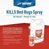 JT Eaton 204-O Bed Bug Killer Ultra, Non-Staining Oil Based Insect Spray for Indoors (1 qt)