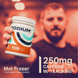 Podium Nutrition, Fuse Pre Workout Powder, Sour Watermelon, 30 Servings, Beta Alanine and Caffeine for Energy, Gluten Free, Soy Free, Dairy Free