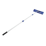 Snow Joe RJ204M 21' Twist-n-Lock Telescoping Snow Shovel Roof Rake with 6" by 25" Poly Blade, 25 inches, Blue